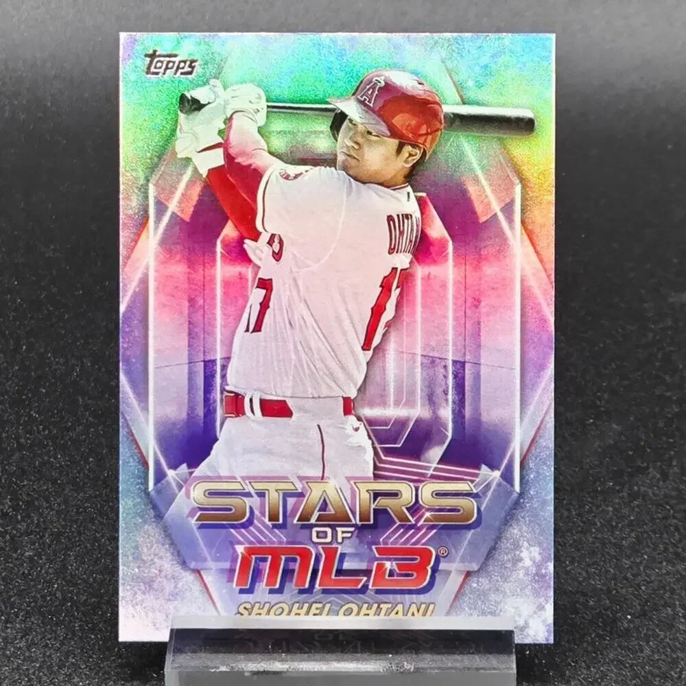 Shohei Ohtani Essentials Topps Stars Insert Los Angeles Dodgers Superstar - Picture 4 of 7